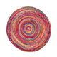 Juteteppich ML-Indigostripy