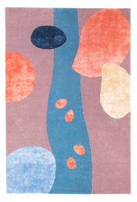 Wollteppich - Bouquet - rechteckig