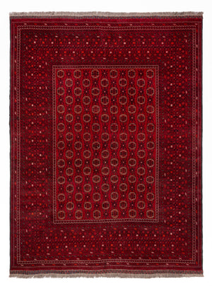 Afghan Teppich - Buchara - 276 x 200 cm - rot
