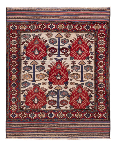 Afghan Teppich 125x165cm - Orientteppich