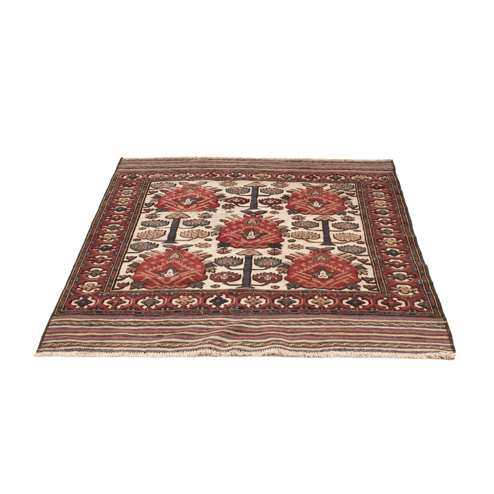 Afghan Teppich - 165 x 125 cm - mehrfarbig