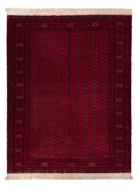 Afghan Teppich - Buchara - 390 x 296 cm - dunkelrot
