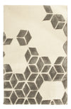 Wollteppich 60x90cm - Rechteckig / Beige / 60 x 90 cm Rechteckig