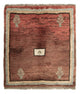 Gabbeh Persisch Teppich 100x93cm - Perserteppich Wollteppich
