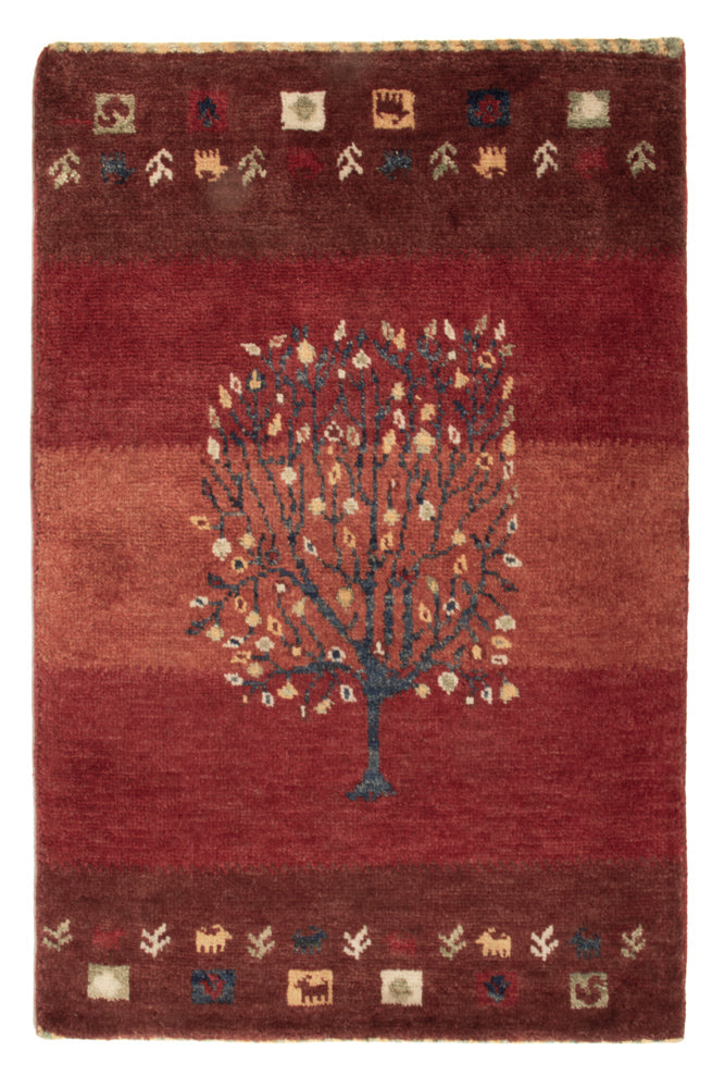 Gabbeh Teppich - Loribaft Perser - 90 x 60 cm - mehrfarbig