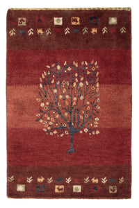 Gabbeh Teppich - Loribaft Perser - 90 x 60 cm - mehrfarbig