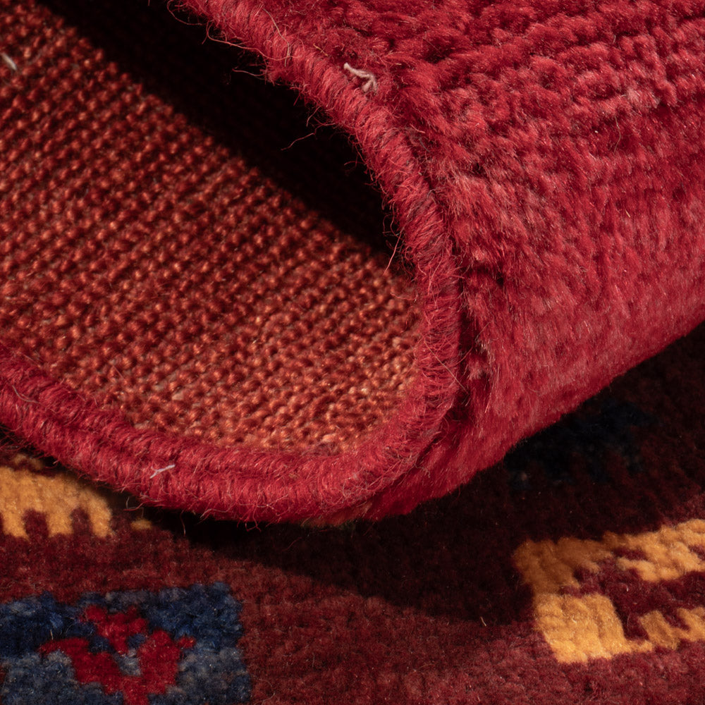 Gabbeh Teppich - Loribaft Perser - 90 x 60 cm - mehrfarbig