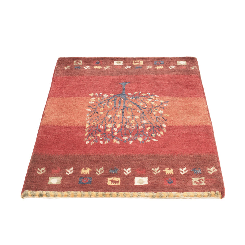 Gabbeh Teppich - Loribaft Perser - 90 x 60 cm - mehrfarbig