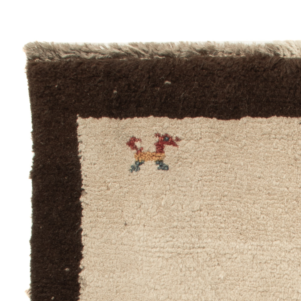 Gabbeh Persisch Teppich 85x57cm - Perserteppich Wollteppich