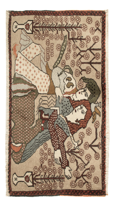 Bild-Teppich 50x92cm - Orientteppich