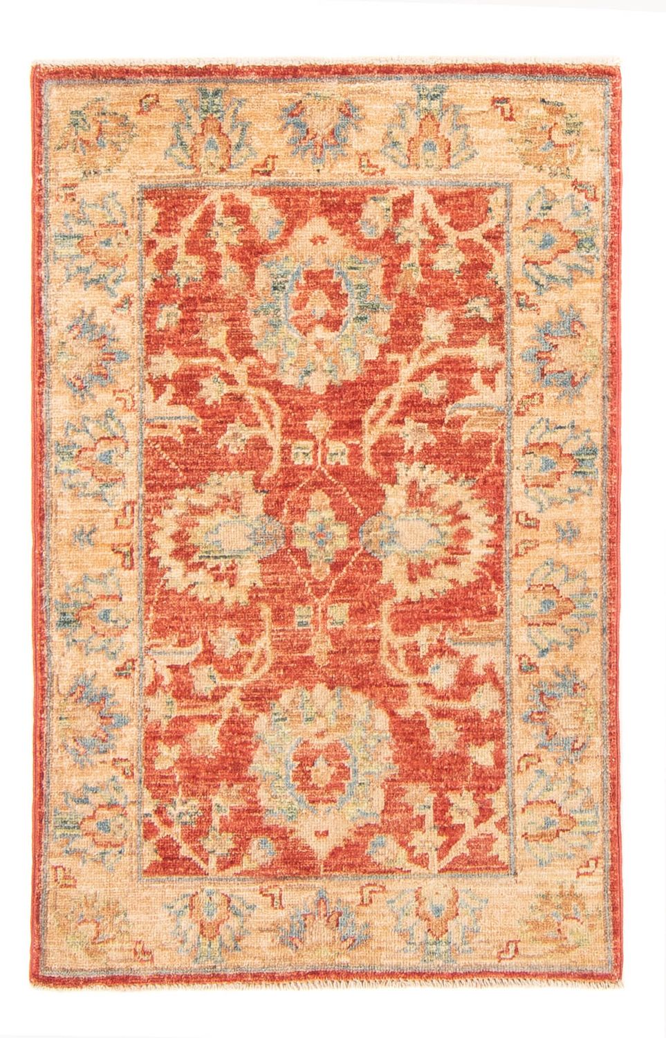 Ziegler Teppich - 95 x 60 cm - rot
