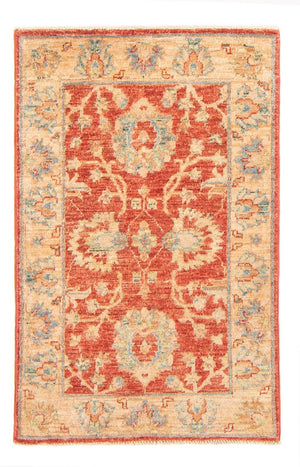 Ziegler Teppich - 95 x 60 cm - rot