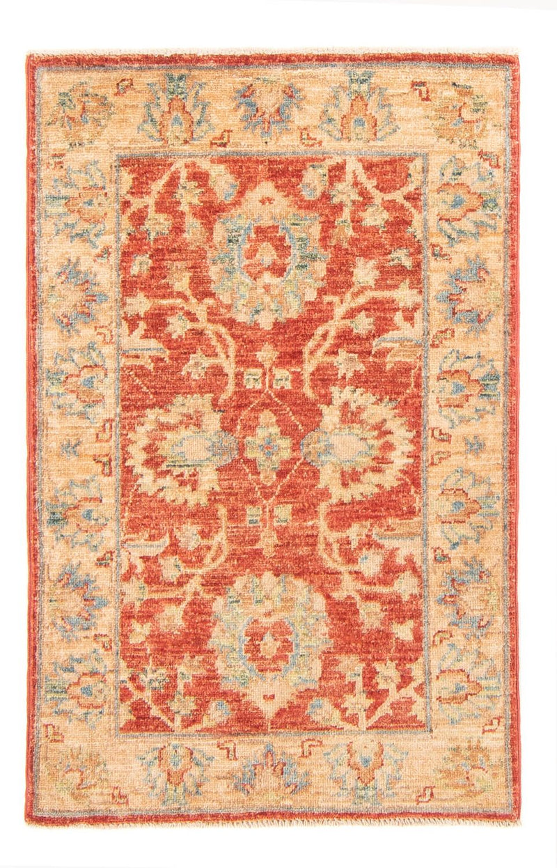 Ziegler Teppich - 95 x 60 cm - rot