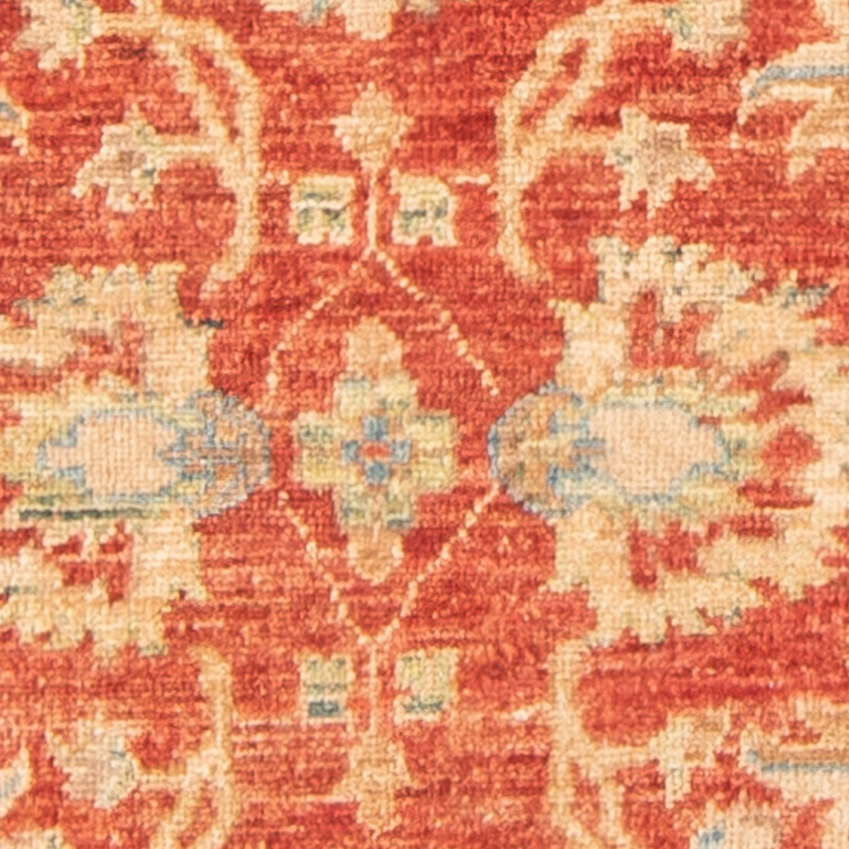 Ziegler Teppich - 95 x 60 cm - rot
