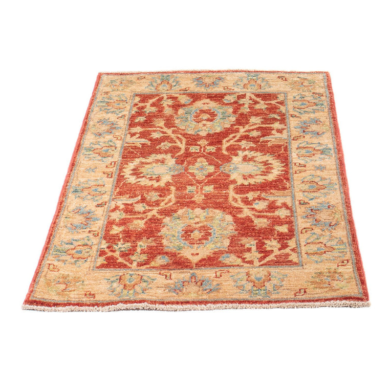 Ziegler Teppich - 95 x 60 cm - rot