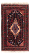 Belutsch Teppich 117x195cm - Orientteppich - Rechteckig / Dunkelblau / 117 x 195 cm Rechteckig