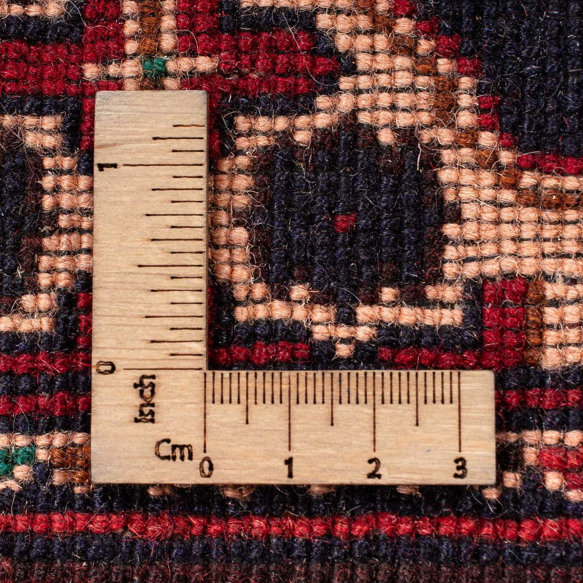 Belutsch Teppich - 195 x 117 cm - dunkelblau