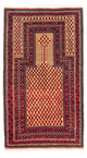 Belutsch Teppich - Gebetsteppich - 147 x 86 cm - beige
