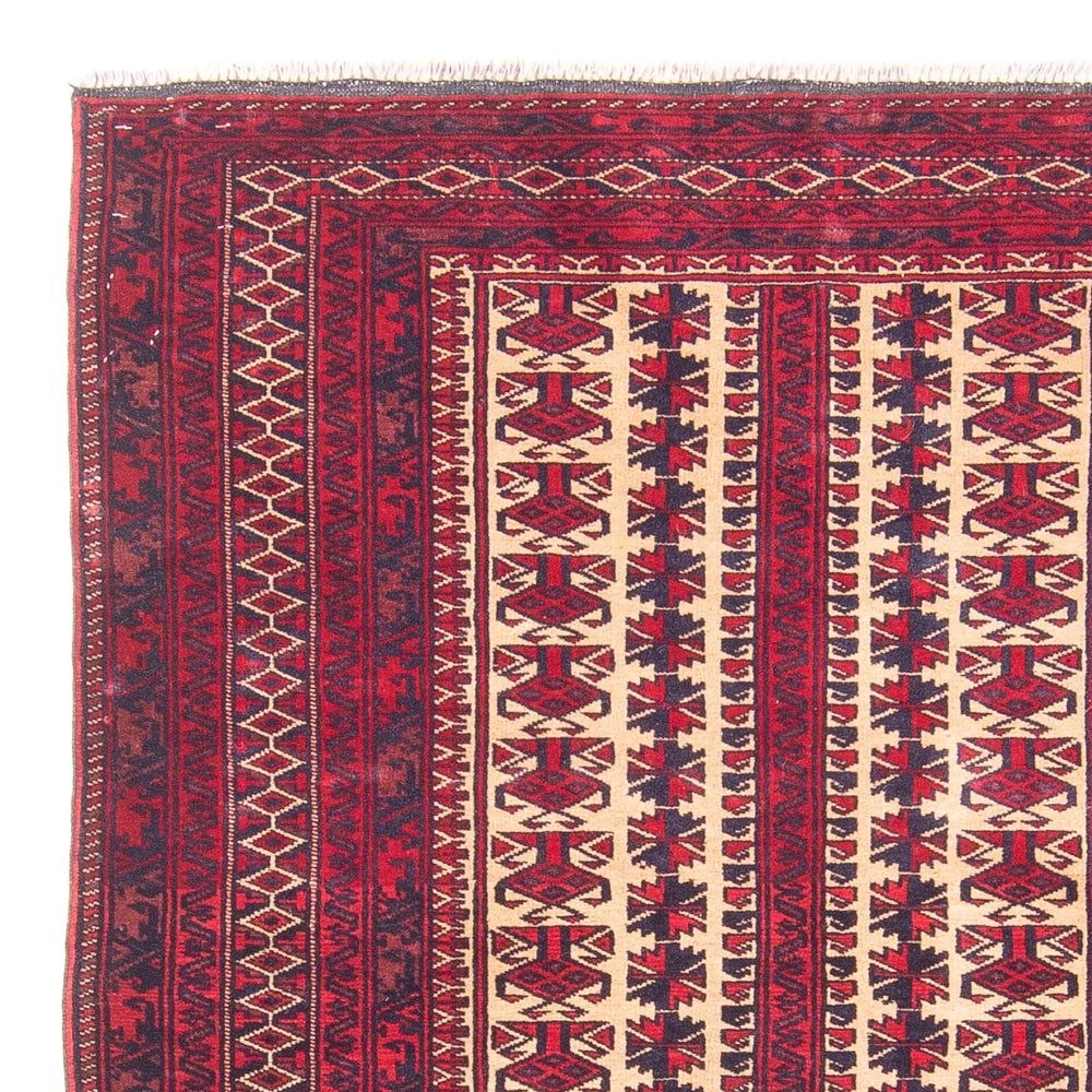 Belutsch Teppich - Gebetsteppich - 132 x 94 cm - beige