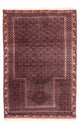 Belutsch Teppich - Gebetsteppich - 138 x 93 cm - dunkelblau
