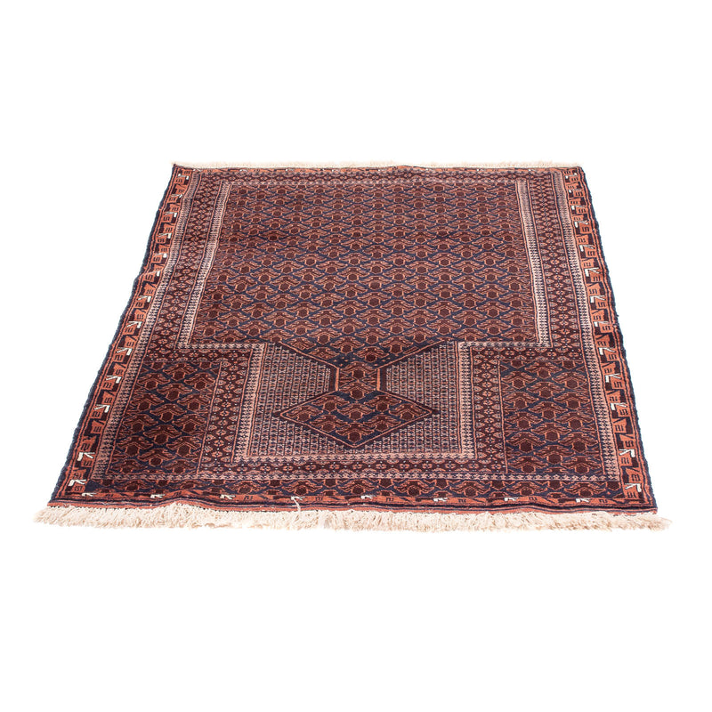 Belutsch Teppich - Gebetsteppich - 138 x 93 cm - dunkelblau