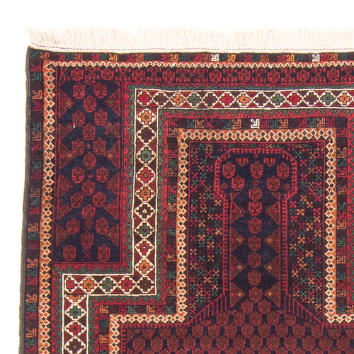 Belutsch Teppich - Gebetsteppich - 147 x 96 cm - blau