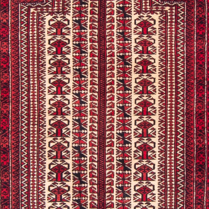 Belutsch Teppich - Gebetsteppich - 149 x 98 cm - beige
