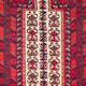 Belutsch Teppich - Gebetsteppich - 135 x 100 cm - beige