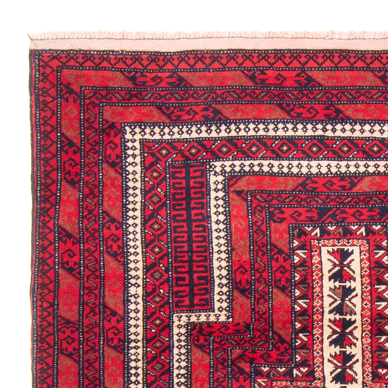 Belutsch Teppich - Gebetsteppich - 135 x 100 cm - beige
