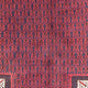 Belutsch Teppich - Gebetsteppich - 144 x 92 cm - rot