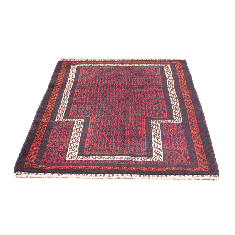 Belutsch Teppich - Gebetsteppich - 144 x 92 cm - rot