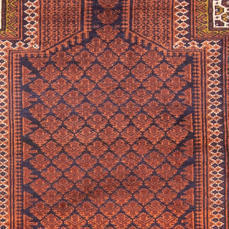 Belutsch Teppich - Gebetsteppich - 141 x 86 cm - blau