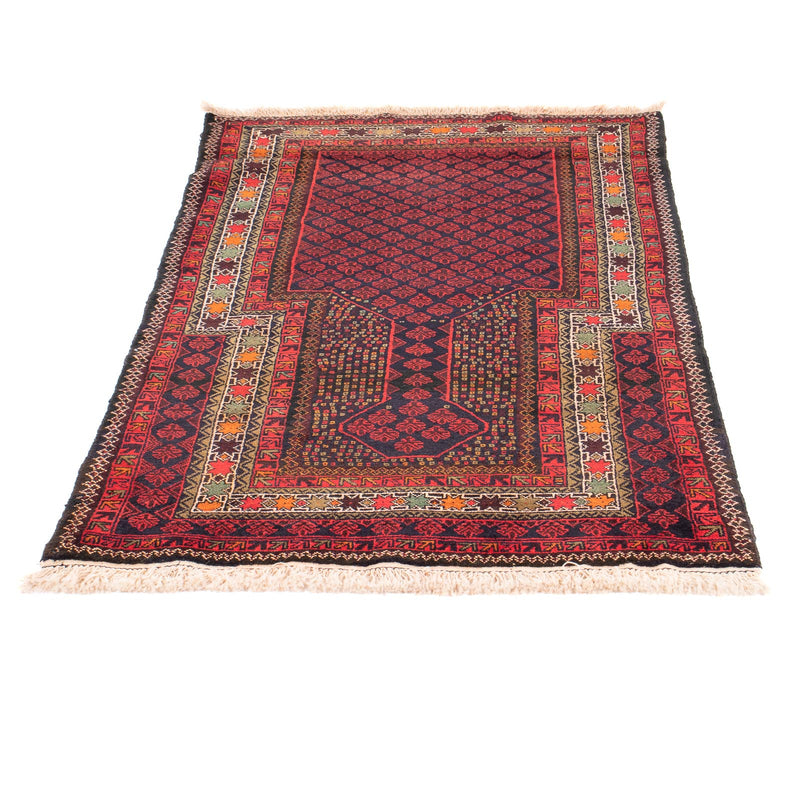 Belutsch Teppich - Gebetsteppich - 157 x 90 cm - dunkelblau