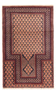 Belutsch Teppich - Gebetsteppich - 146 x 92 cm - beige