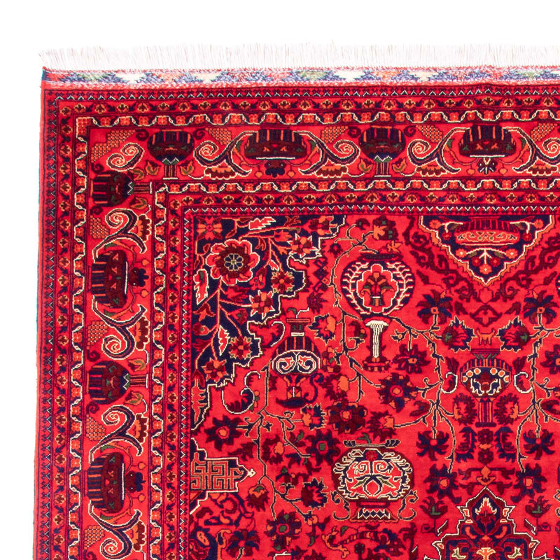 Afghan Teppich - 355 x 256 cm - rot