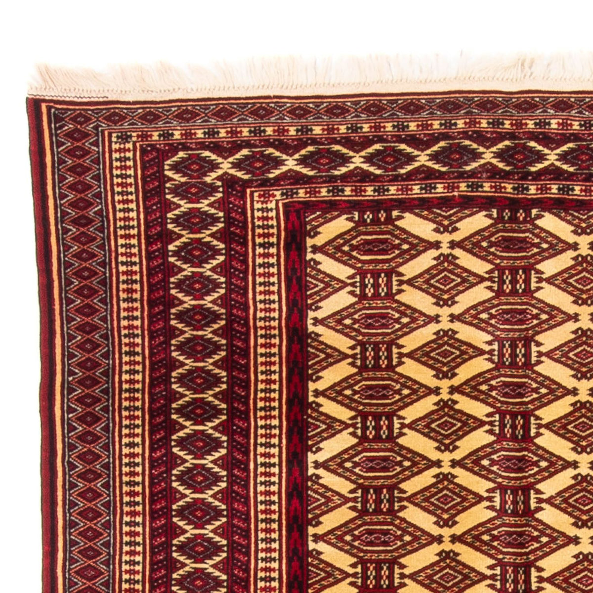 Turkaman Teppich - 176 x 128 cm - beige