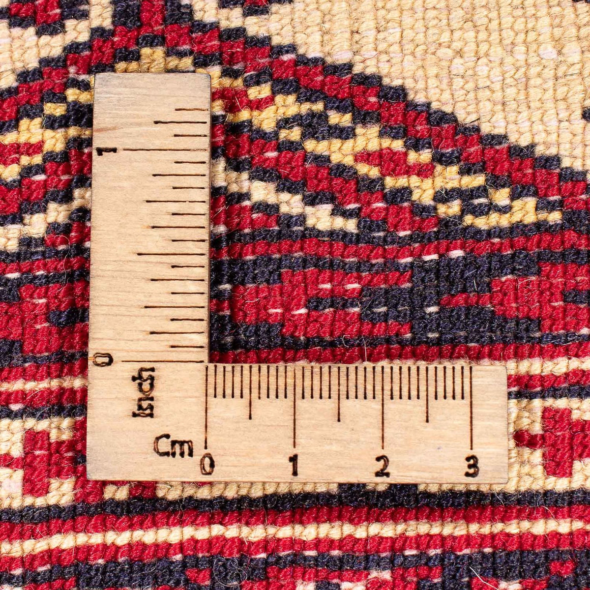 Turkaman Teppich - 176 x 128 cm - beige