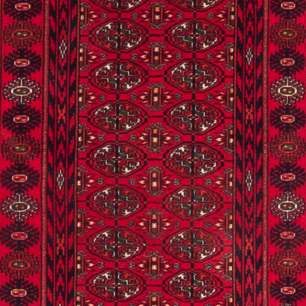 Läufer Afghan - 190 x 82 cm - rot