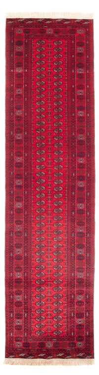 Läufer Afghan - Buchara - 380 x 90 cm - rot