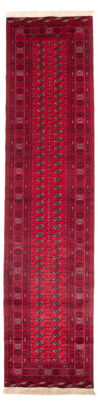 Läufer Afghan - Buchara - 377 x 90 cm - rot