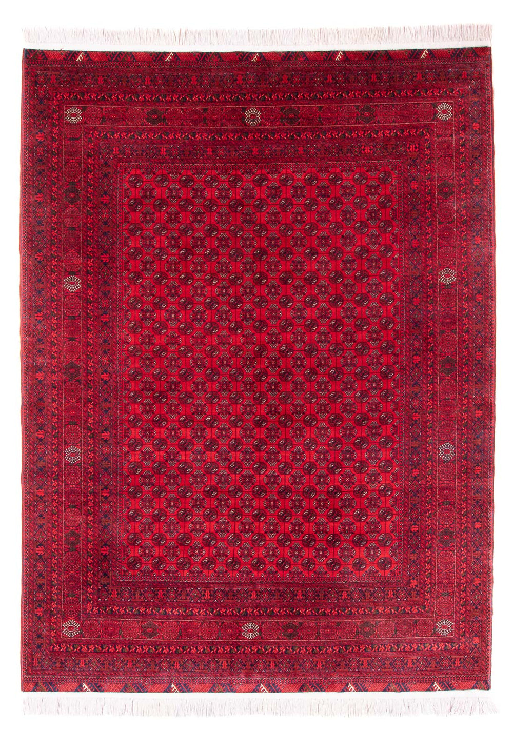 Afghan Teppich - Buchara - 290 x 196 cm - rot
