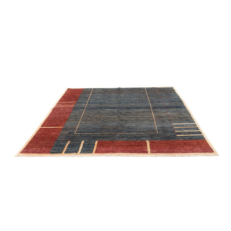 Ziegler Teppich - Modern quadratisch  - 215 x 197 cm - blau