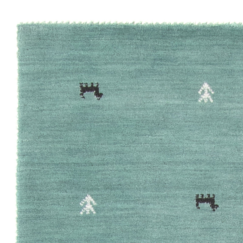 Läufer Gabbeh - Softy - 200 x 75 cm - hellblau