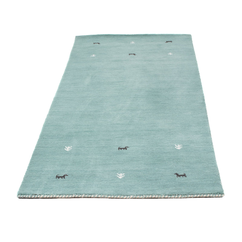 Läufer Gabbeh - Softy - 200 x 75 cm - hellblau