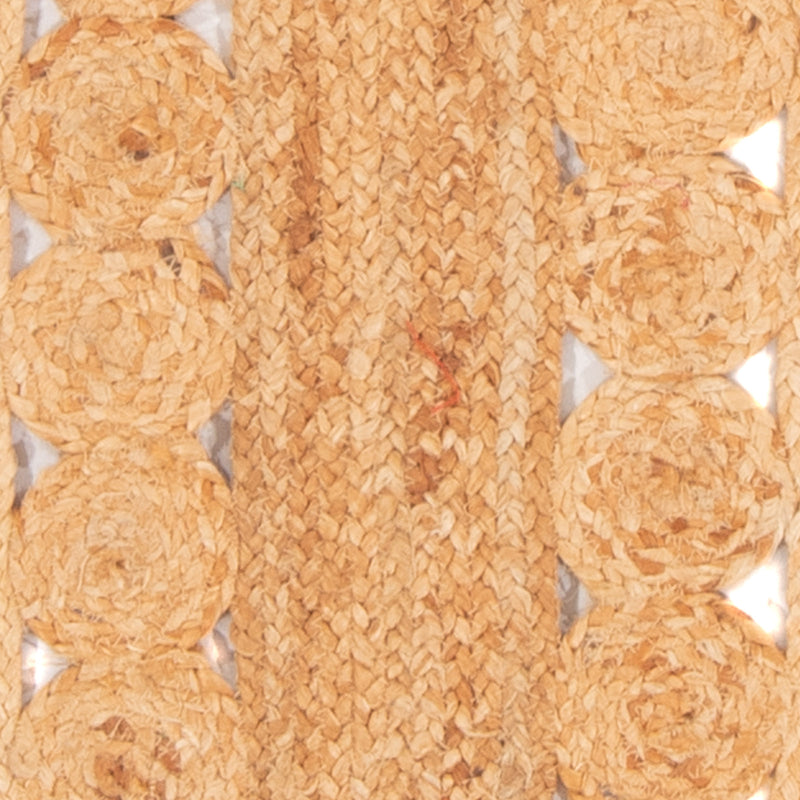 Sisalteppich oval  - 91 x 61 cm - natur