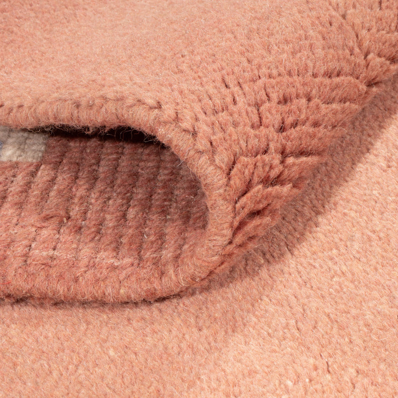 Nepal Teppich - 160 x 90 cm - terrakotta