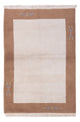 Nepal Teppich - 180 x 120 cm - creme