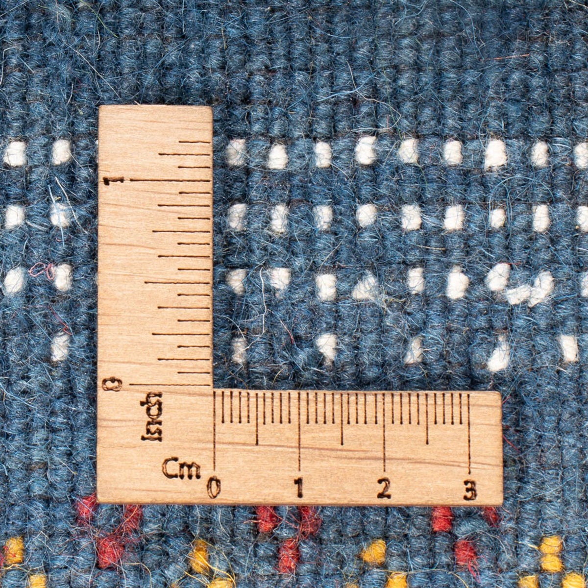 Gabbeh Teppich - Loribaft Softy - 90 x 60 cm - blau