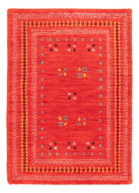 Gabbeh Teppich - Loribaft Softy - 90 x 60 cm - rot