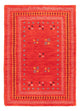 Gabbeh Teppich - Loribaft Softy - 90 x 60 cm - rot